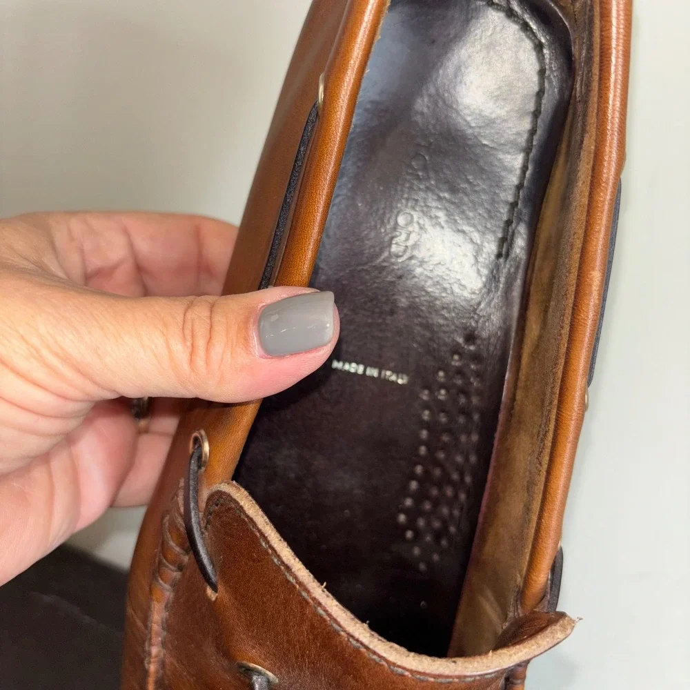 Tom Ford | Italian‎ | Brown Leather Tassled Loafers | 10 US, 9 UK, 43 EU